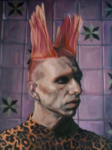 Mohawk, 2019, Oil and Canvas,81x60cm