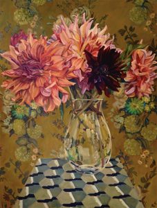 Dahlias V !130 x 165 cm 2025