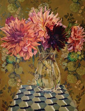 Dahlias V !130 x 165 cm 2025