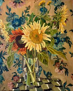 Sunflower II 130 x 165 cm 2025