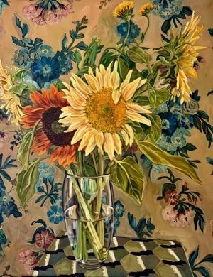 Sunflower II 130 x 165 cm 2025